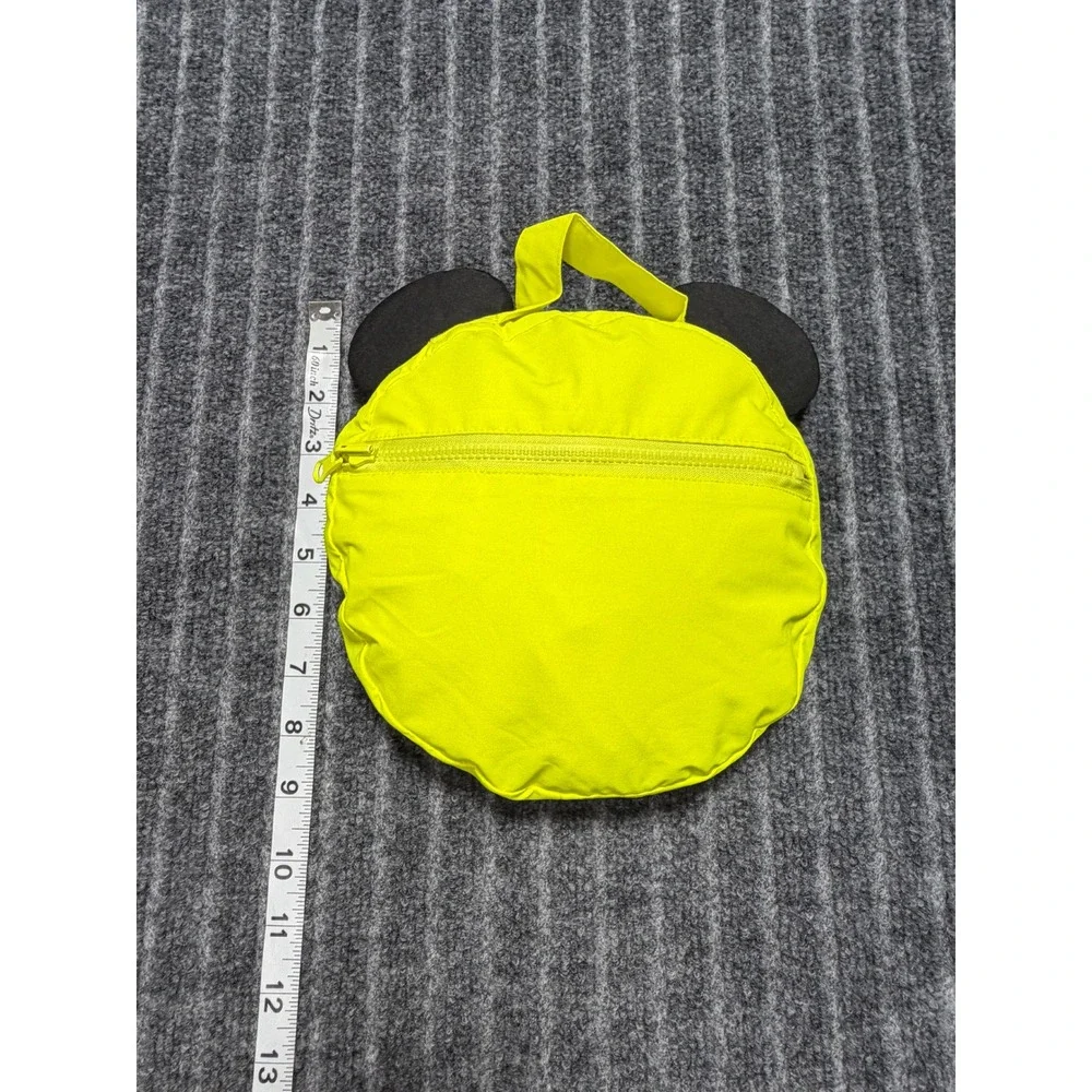 Disney Mickey Mouse Packable Rain Jacket Kids 3T Outdoors Travel Waterproof